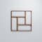 Ekena Millwork Extra Small Sheffield Decorative Fretwork Wood Wall Panels, Walnut, 7 3/8"W x 7 3/8"H x 3/8"T WALW08X08X0375SHFWA - alternate 4